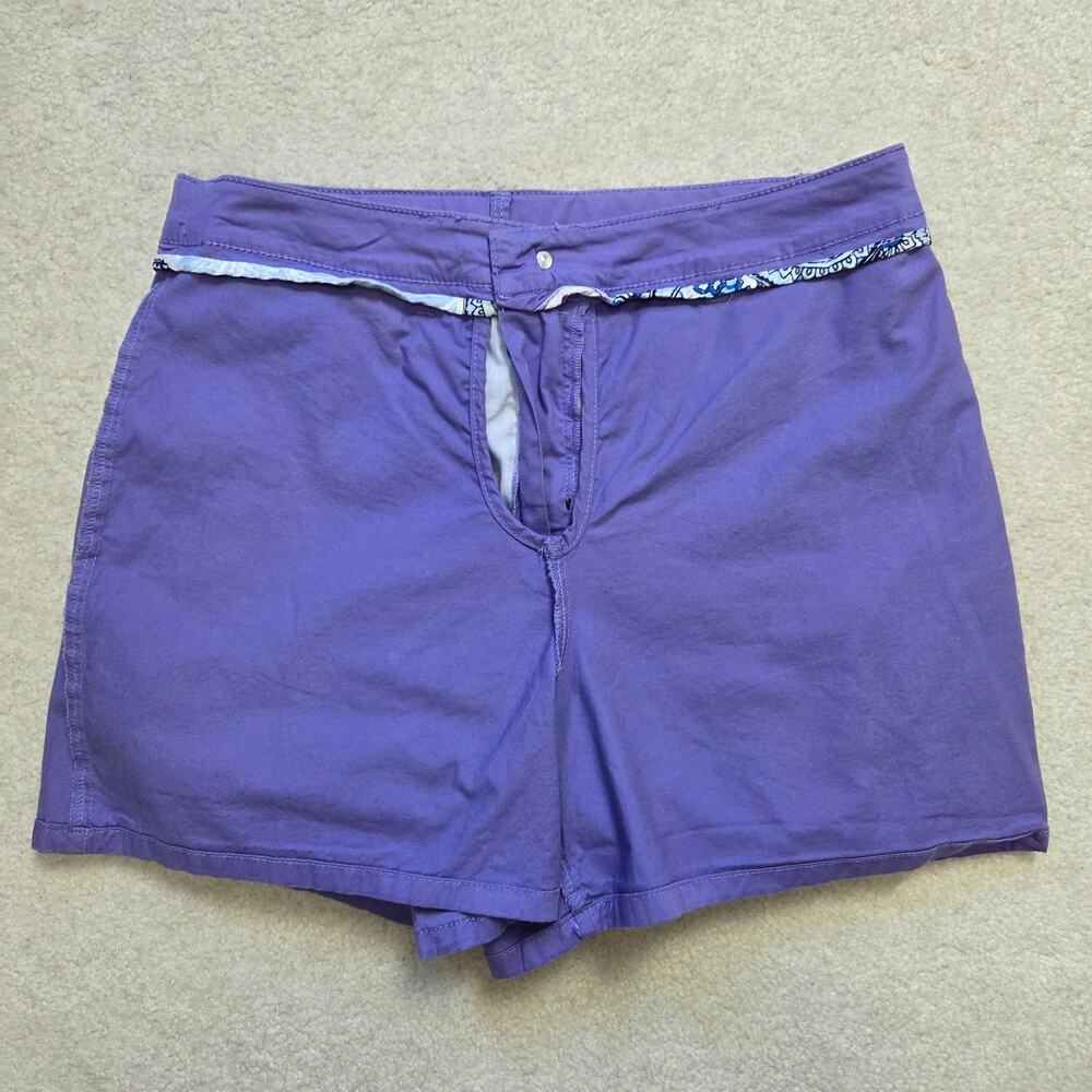 Croft & Barrow Size 6 Classic Fit Stretch Cotton Skort Skirt Flat Front Pockets - Picture 6 of 14